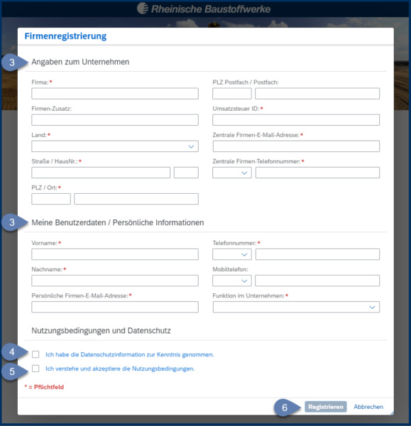 Firmenregistrierung_Schritt 3-6